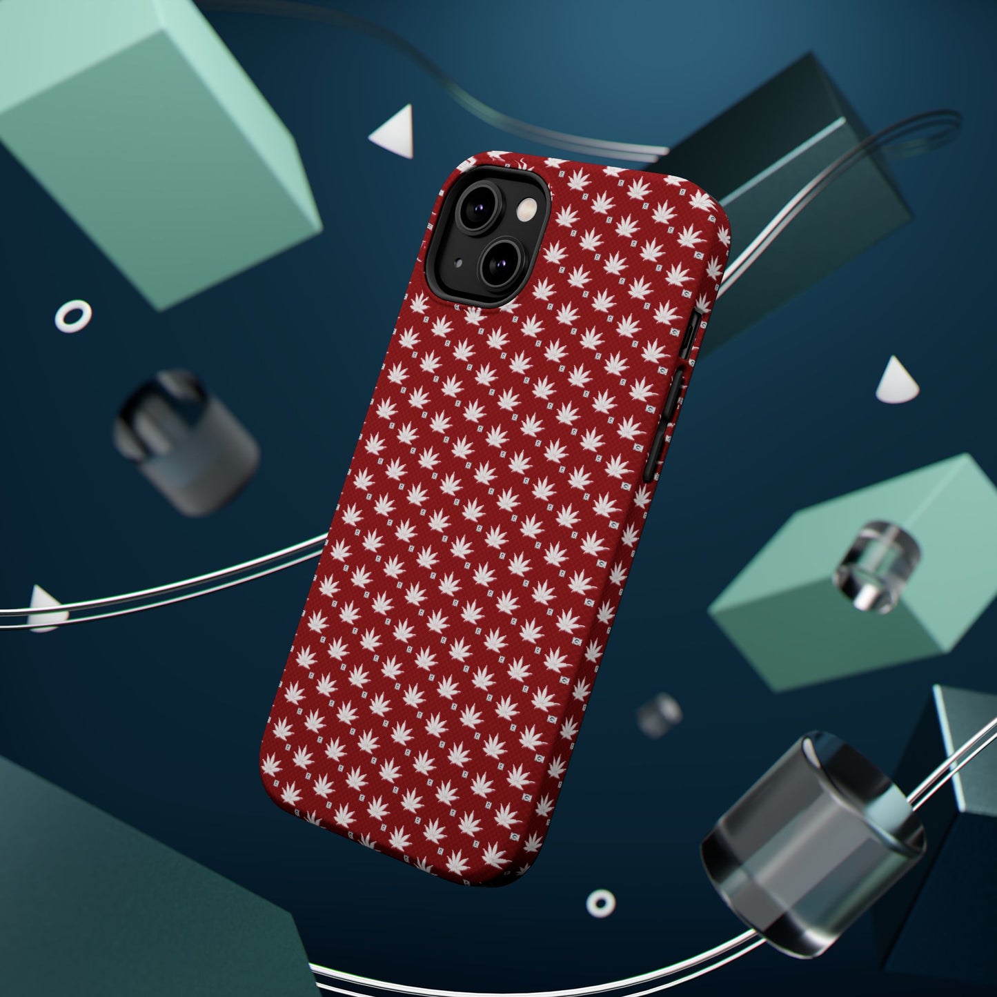 DARK BLOOD FROSTED ICED DIAMOND Infinite Universe Magnetic Impact-Resistant Cases