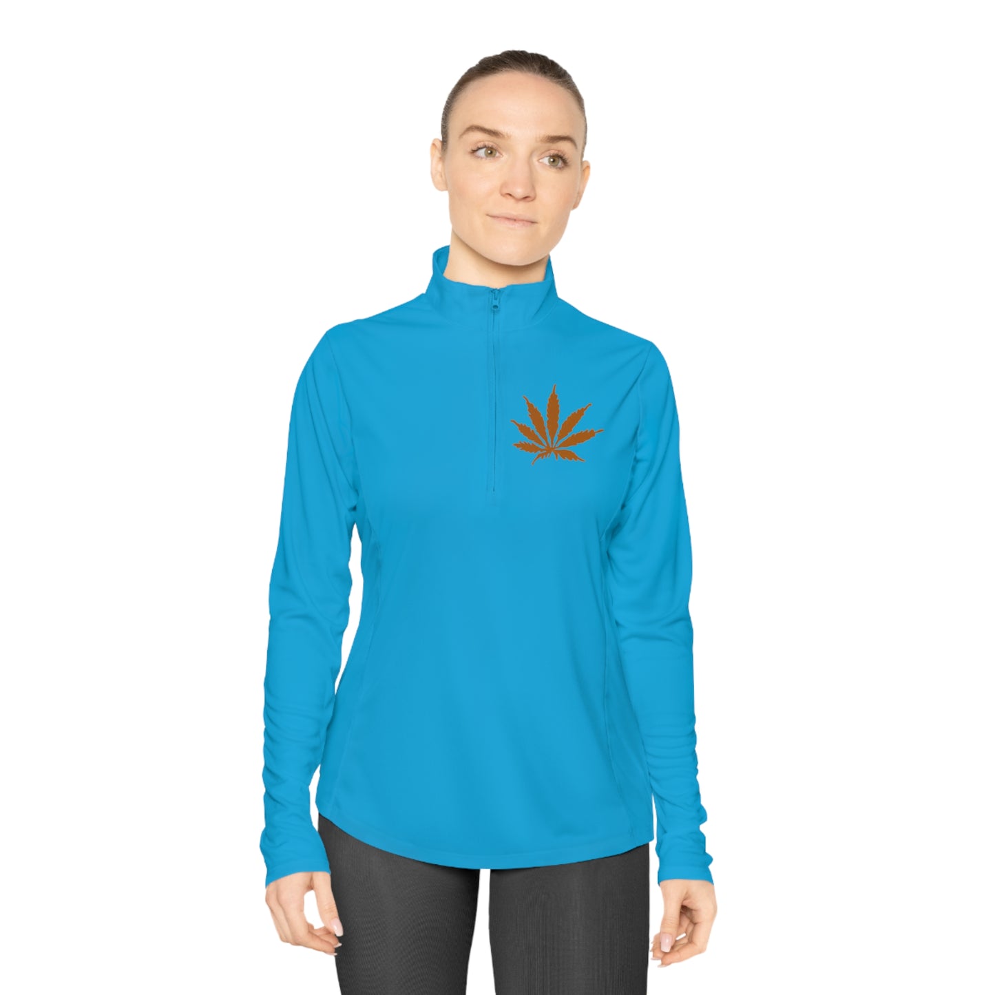 Luxurious Ladies Quarter-Zip Pullover