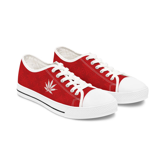 BLOOD FROST Infinite Universe Women's Low Top Sneakers