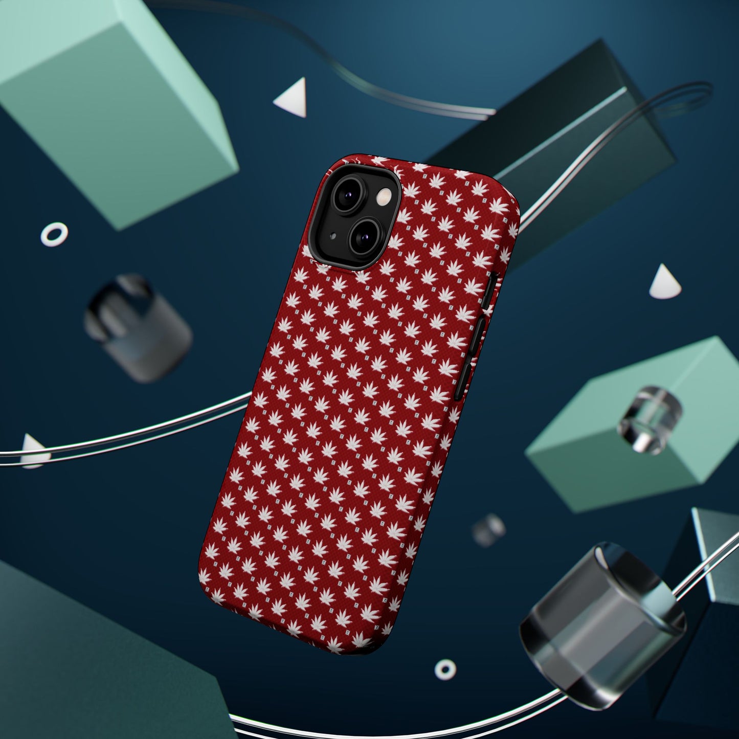 DARK BLOOD FROSTED ICED DIAMOND Infinite Universe Magnetic Impact-Resistant Cases