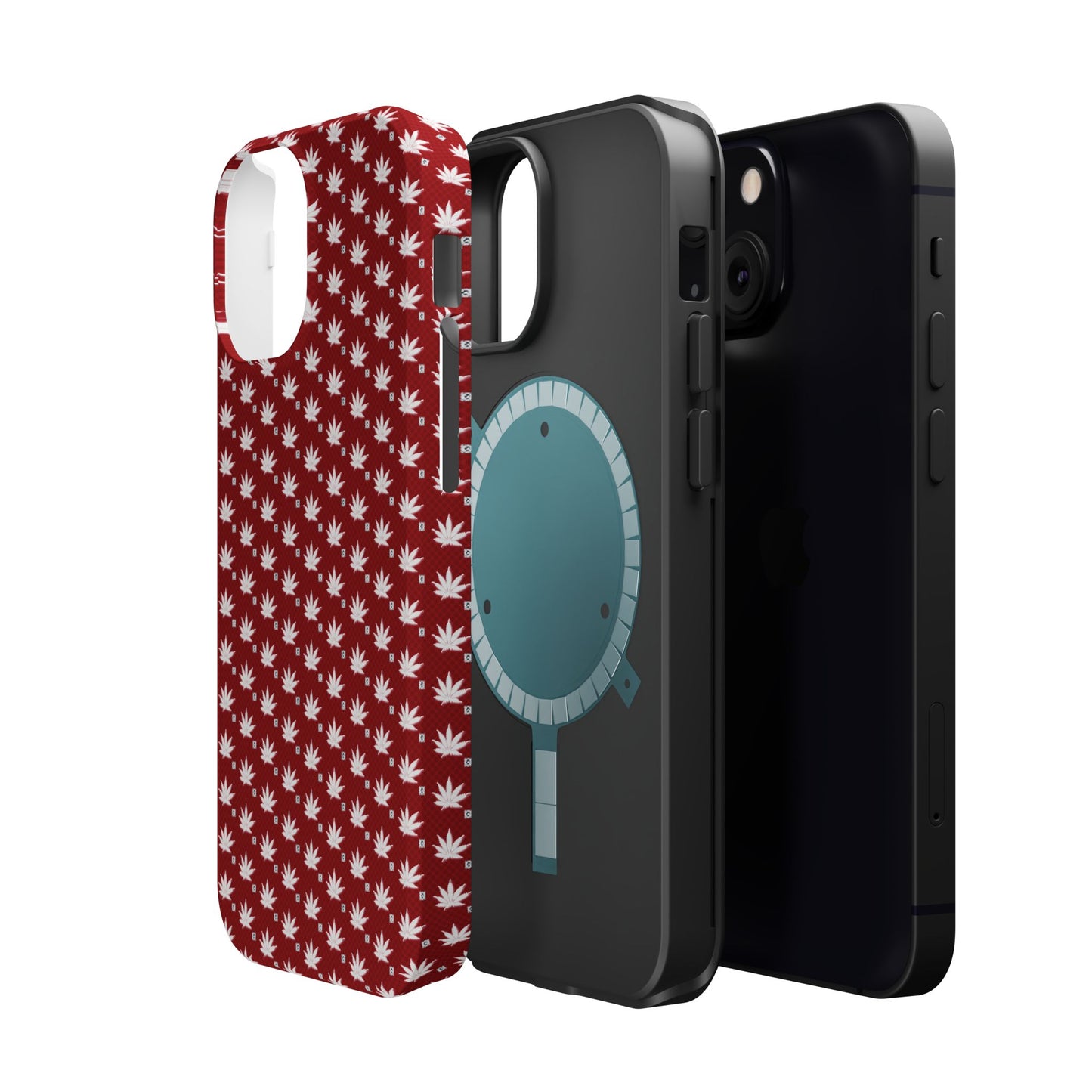 DARK BLOOD FROSTED ICED DIAMOND Infinite Universe Magnetic Impact-Resistant Cases