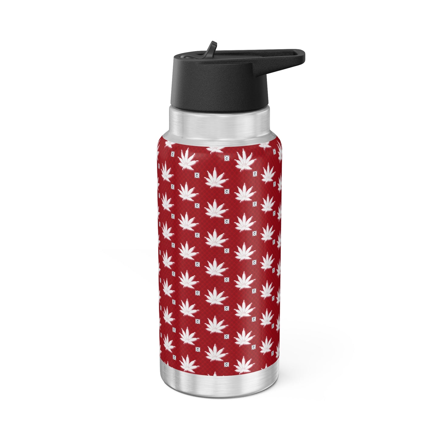BLOOD FROSTED ICED DIAMOND Gator Tumbler, 32oz | Stylish Water Bottle | Perfect for Outdoor Adventures, Gym, Gifts, Travel, and Celebrations