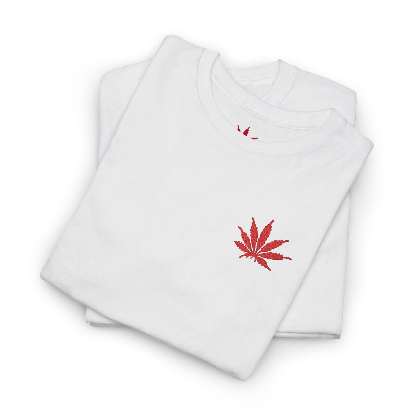 BLOOD Infinite Universe Eco-Friendly Cannabis Leaf Tee, Unisex Heavy Cotton T-Shirt, Stoner Style Shirt, CBD Fashion Tee, Casual Summer Wear
