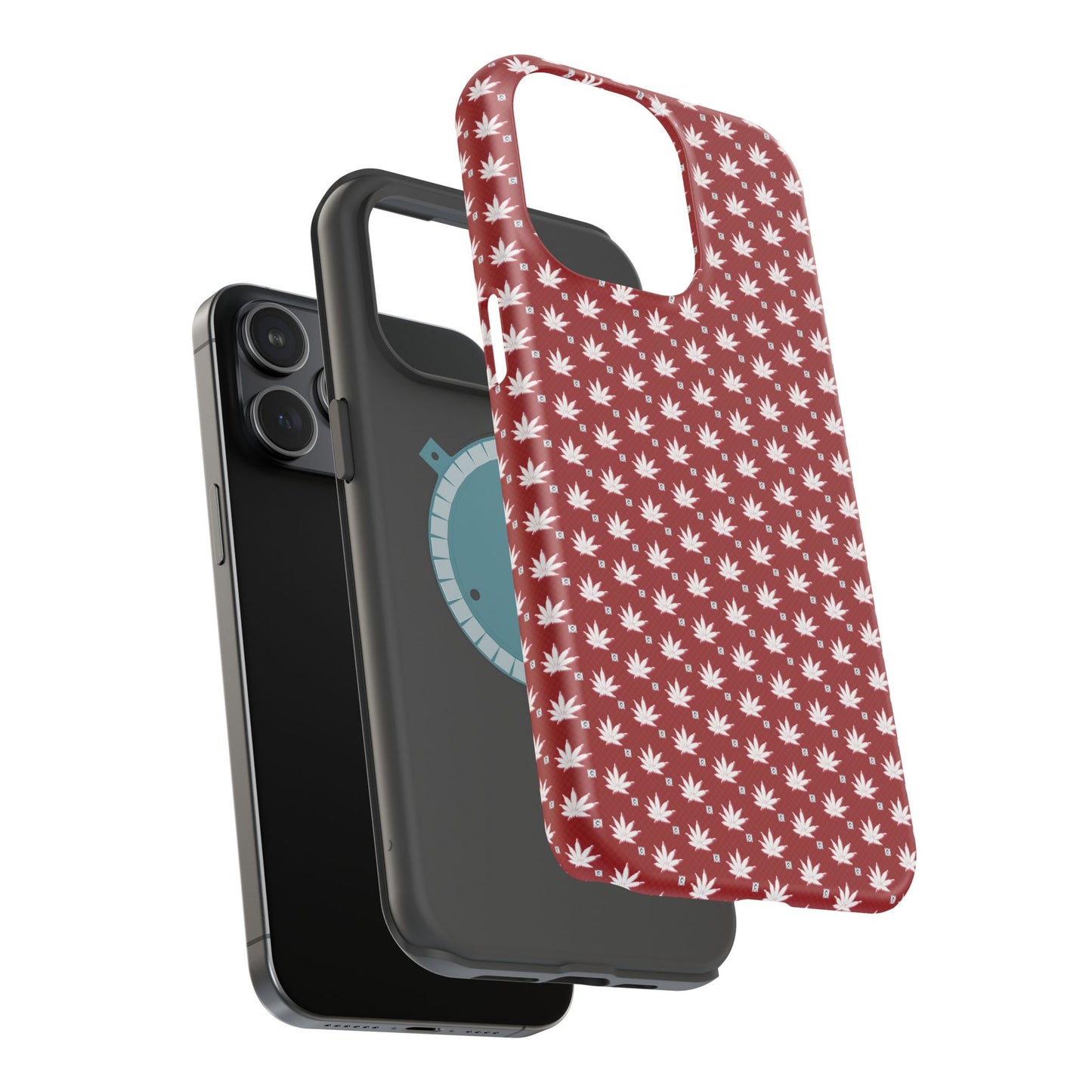 DARK BLOOD FROSTED ICED DIAMOND Infinite Universe Magnetic Impact-Resistant Cases