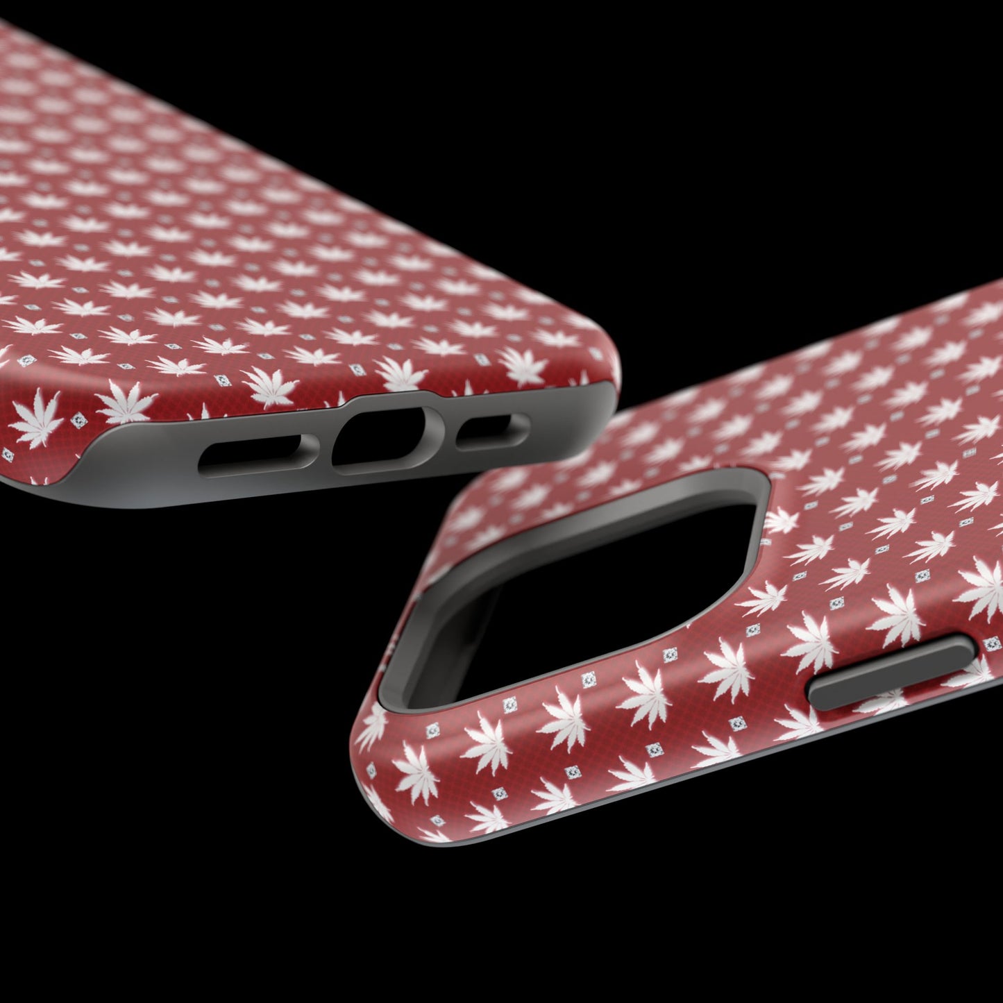 DARK BLOOD FROSTED ICED DIAMOND Infinite Universe Magnetic Impact-Resistant Cases