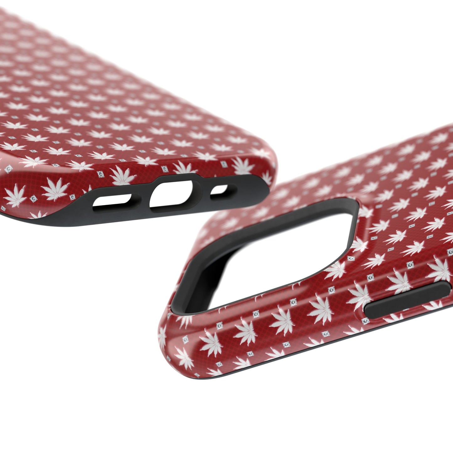 DARK BLOOD FROSTED ICED DIAMOND Infinite Universe Magnetic Impact-Resistant Cases