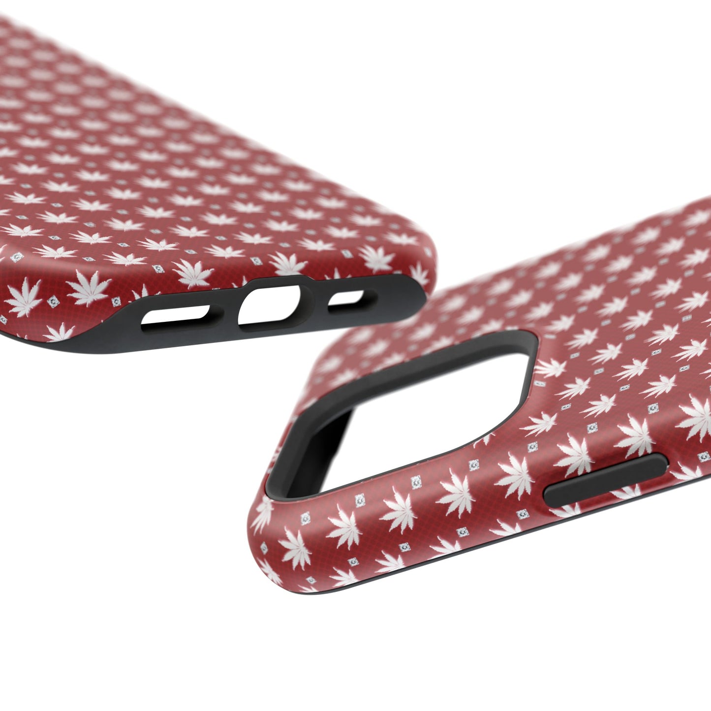 DARK BLOOD FROSTED ICED DIAMOND Infinite Universe Magnetic Impact-Resistant Cases