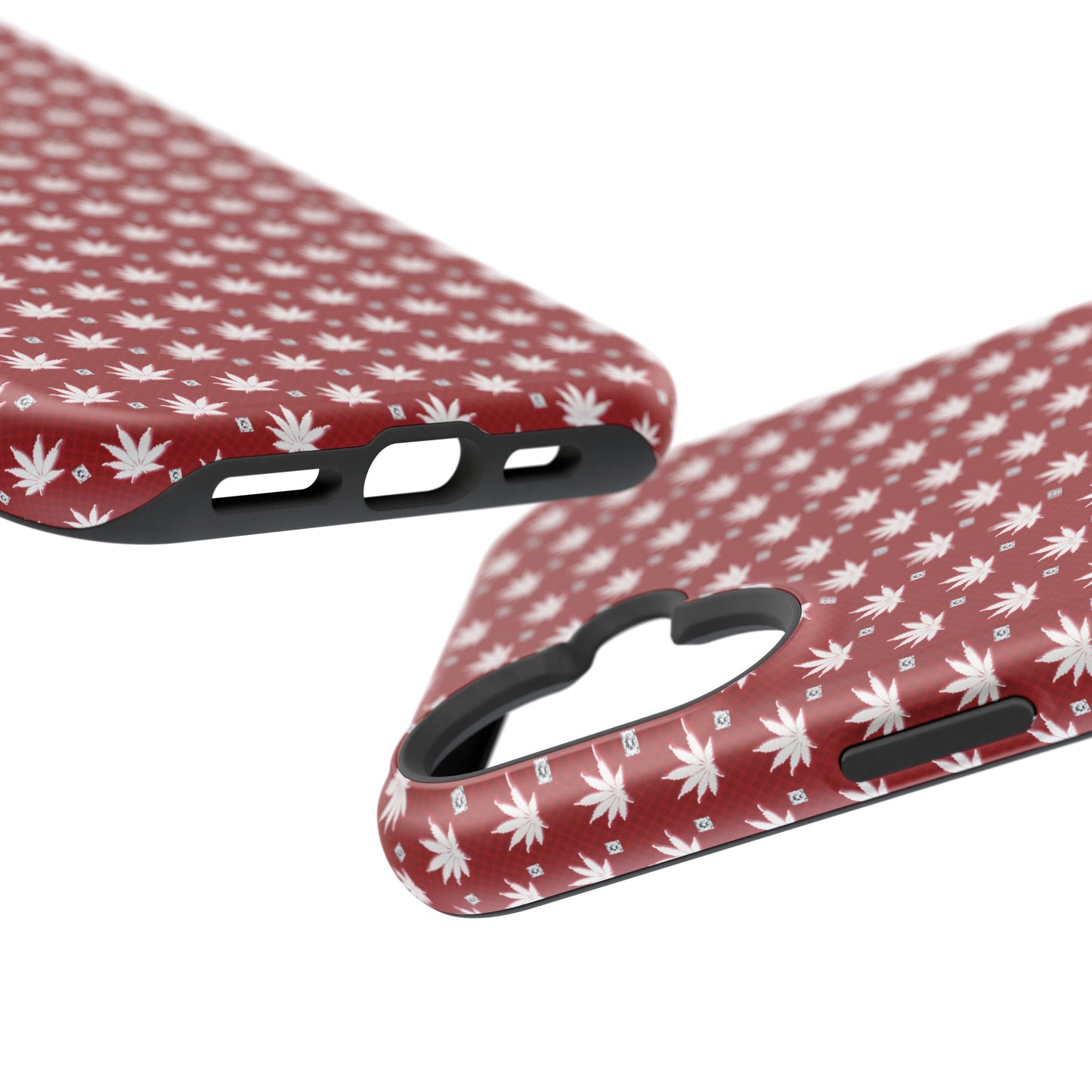 DARK BLOOD FROSTED ICED DIAMOND Infinite Universe Magnetic Impact-Resistant Cases