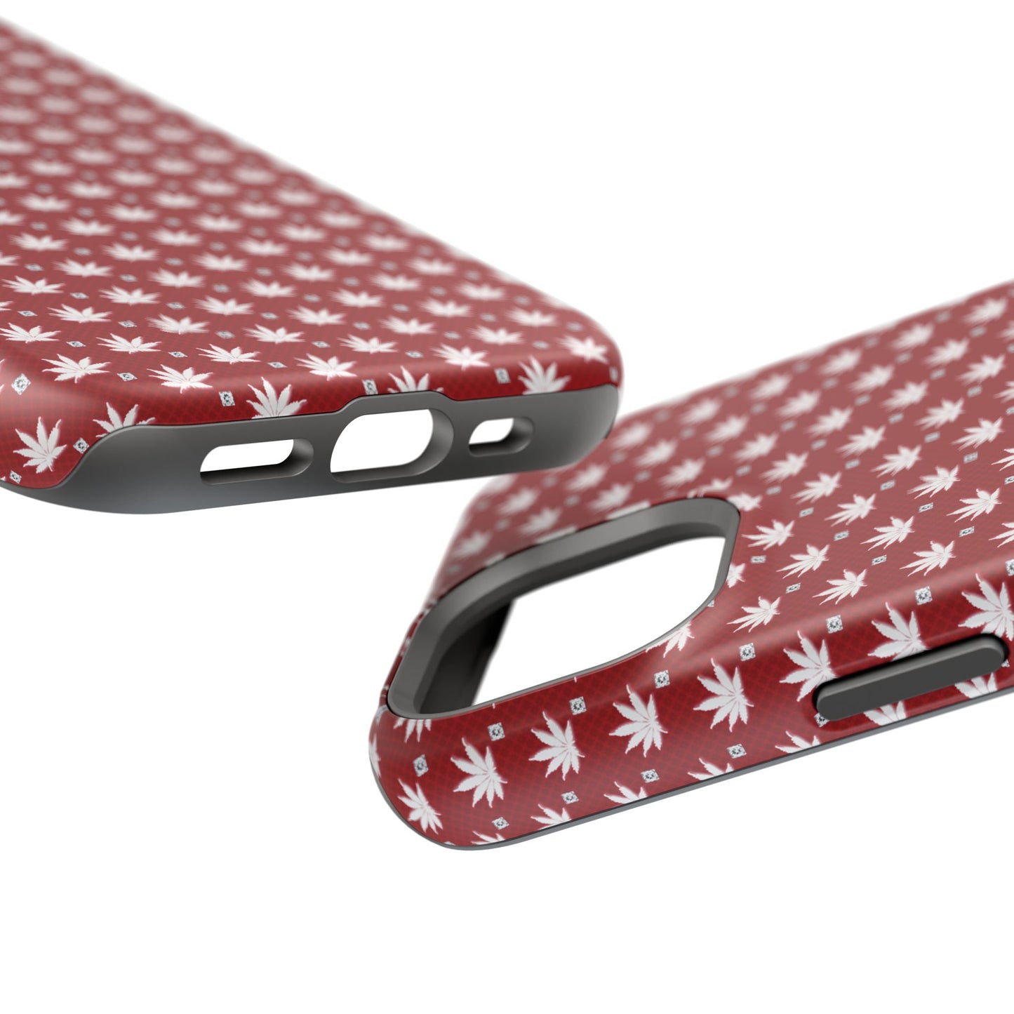 DARK BLOOD FROSTED ICED DIAMOND Infinite Universe Magnetic Impact-Resistant Cases