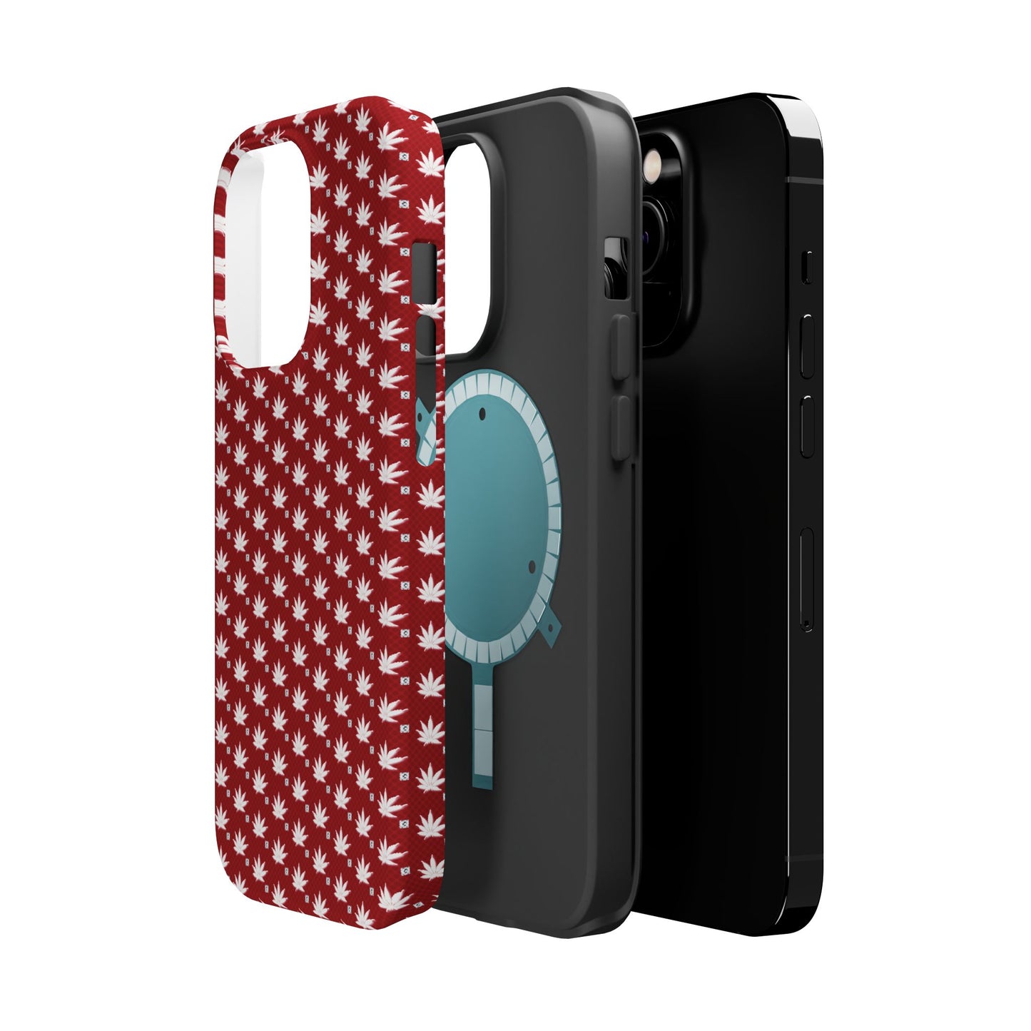 DARK BLOOD FROSTED ICED DIAMOND Infinite Universe Magnetic Impact-Resistant Cases