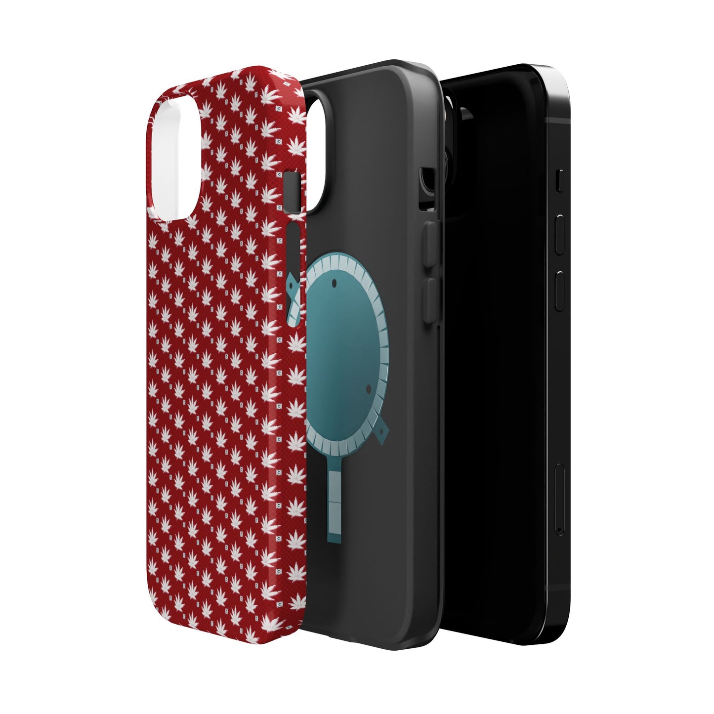 DARK BLOOD FROSTED ICED DIAMOND Infinite Universe Magnetic Impact-Resistant Cases