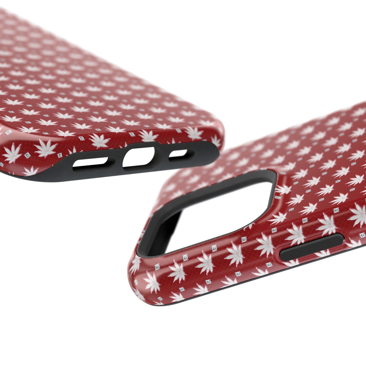 DARK BLOOD FROSTED ICED DIAMOND Infinite Universe Magnetic Impact-Resistant Cases