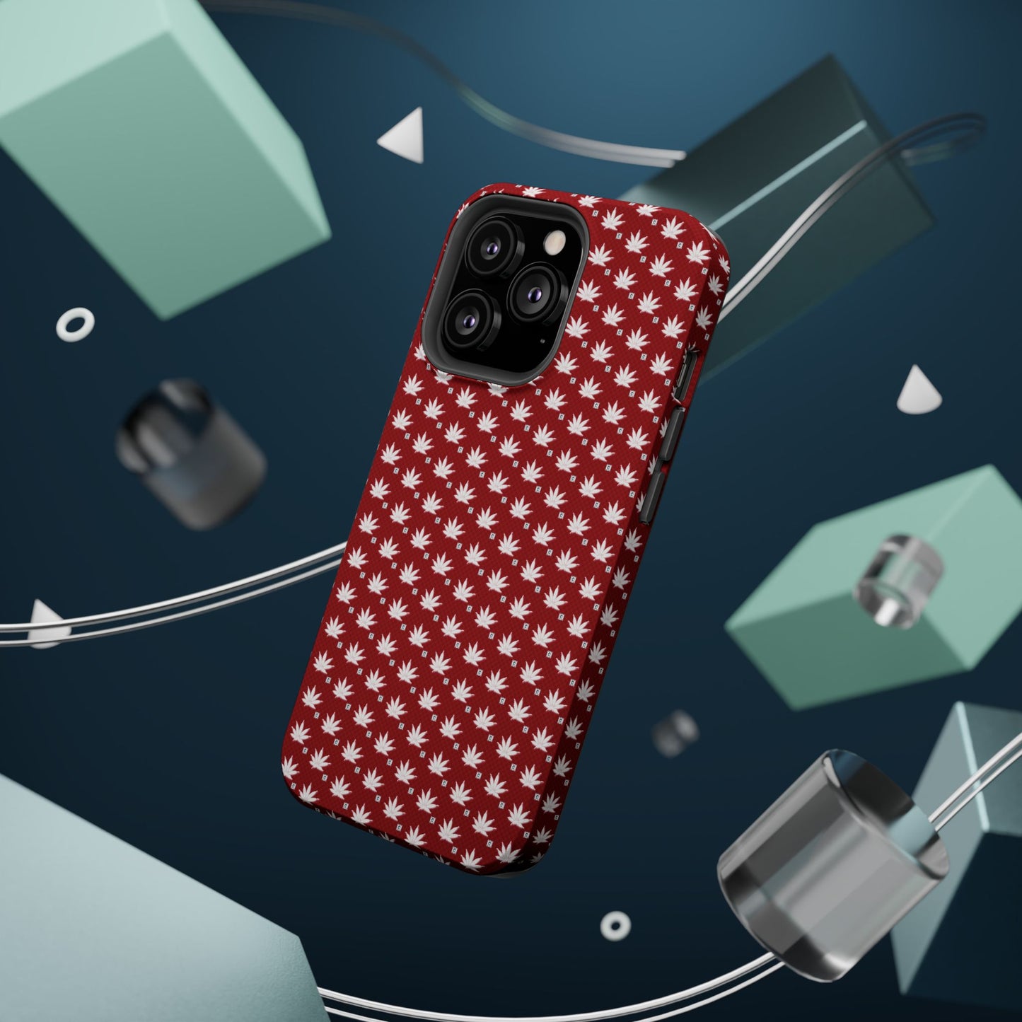 DARK BLOOD FROSTED ICED DIAMOND Infinite Universe Magnetic Impact-Resistant Cases