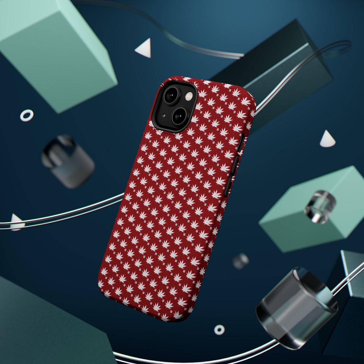 DARK BLOOD FROSTED ICED DIAMOND Infinite Universe Magnetic Impact-Resistant Cases