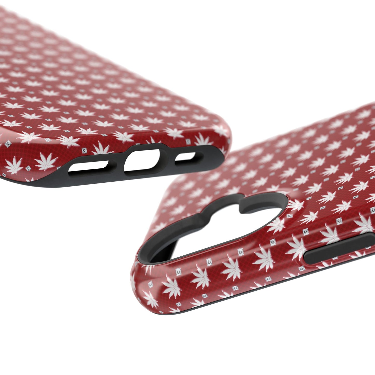 DARK BLOOD FROSTED ICED DIAMOND Infinite Universe Magnetic Impact-Resistant Cases