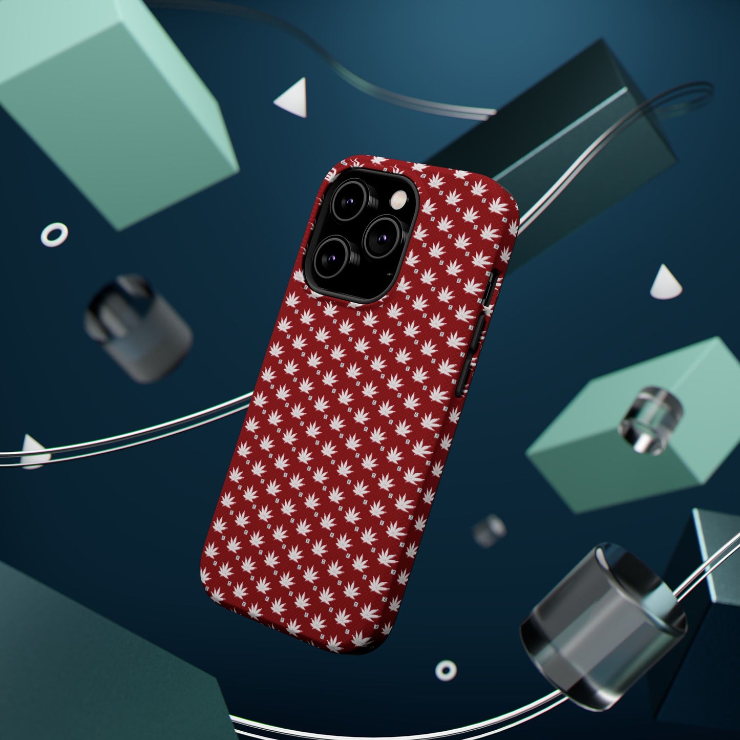 DARK BLOOD FROSTED ICED DIAMOND Infinite Universe Magnetic Impact-Resistant Cases