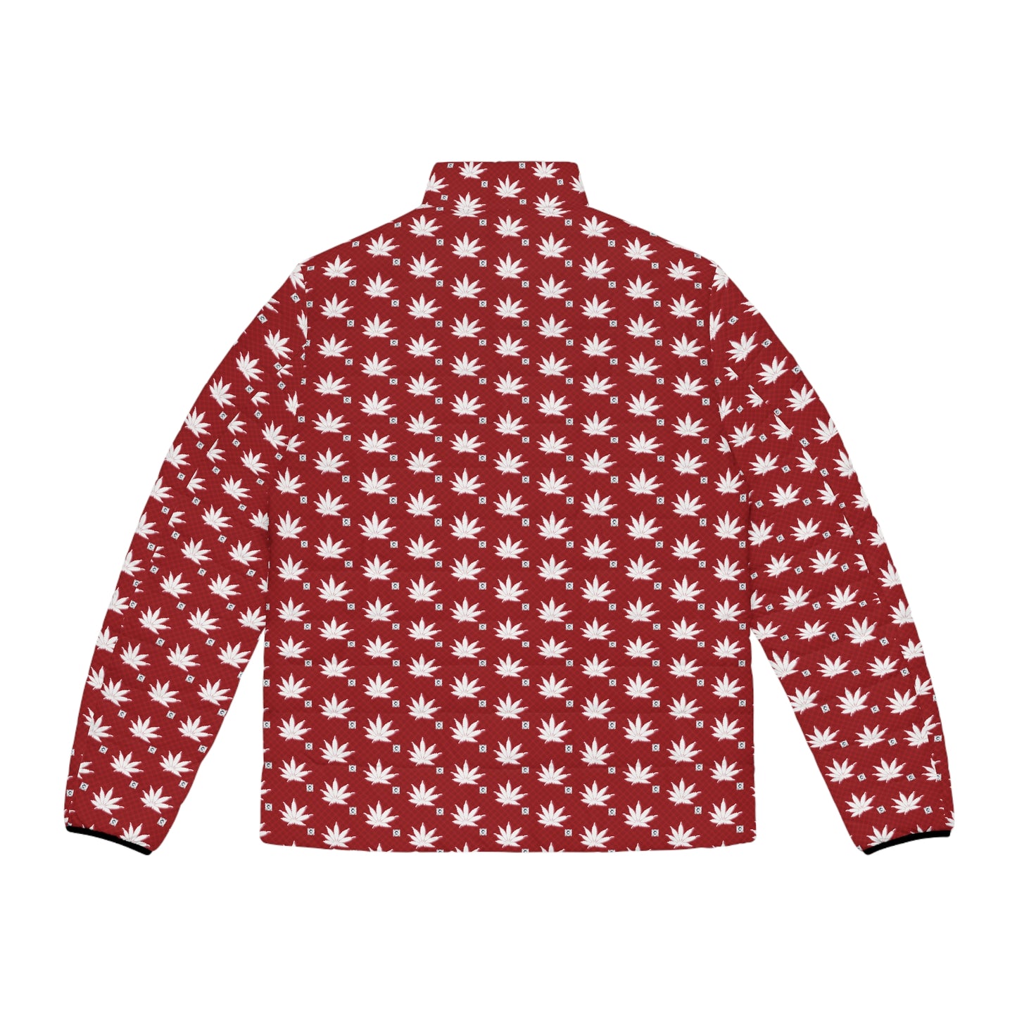 BLOOD FROSTED ICED DIAMOND Infinite Universe Infinite Universe Men's Puffer Jacket (AOP)