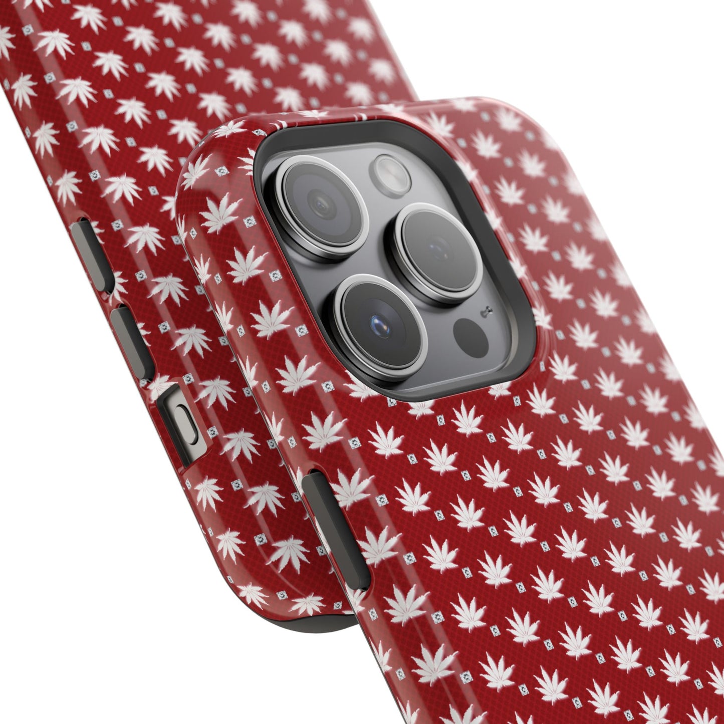 DARK BLOOD FROSTED ICED DIAMOND Infinite Universe Magnetic Impact-Resistant Cases