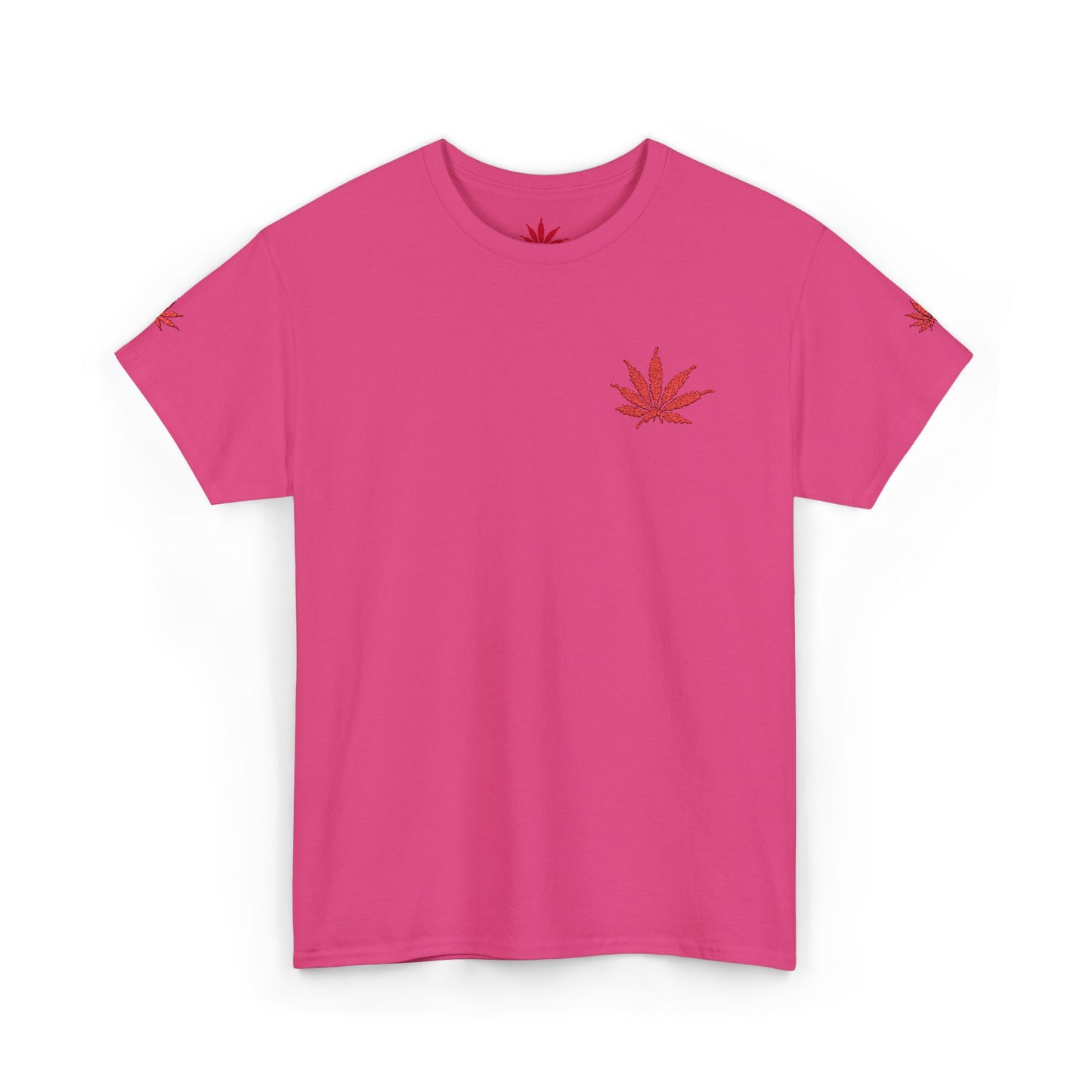 BLOOD Infinite Universe Eco-Friendly Cannabis Leaf Tee, Unisex Heavy Cotton T-Shirt, Stoner Style Shirt, CBD Fashion Tee, Casual Summer Wear