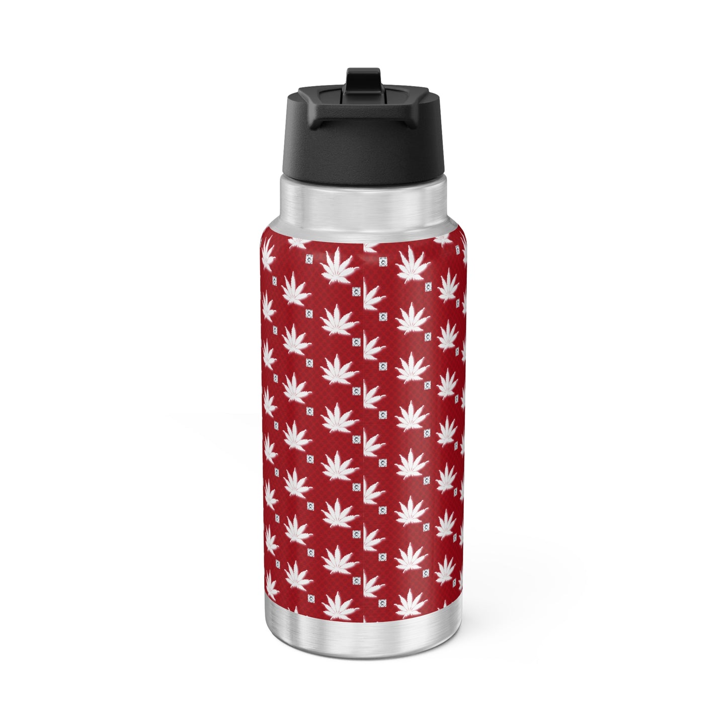 BLOOD FROSTED ICED DIAMOND Gator Tumbler, 32oz | Stylish Water Bottle | Perfect for Outdoor Adventures, Gym, Gifts, Travel, and Celebrations