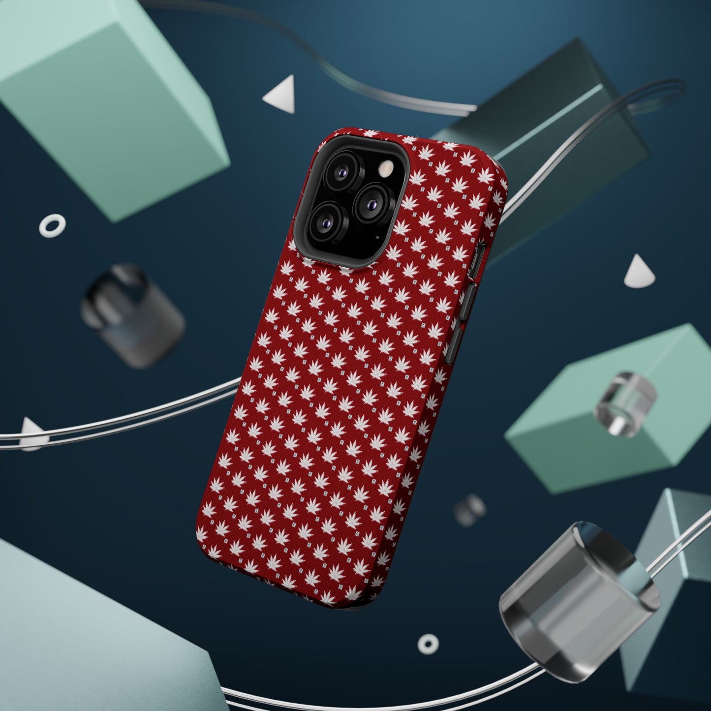 DARK BLOOD FROSTED ICED DIAMOND Infinite Universe Magnetic Impact-Resistant Cases