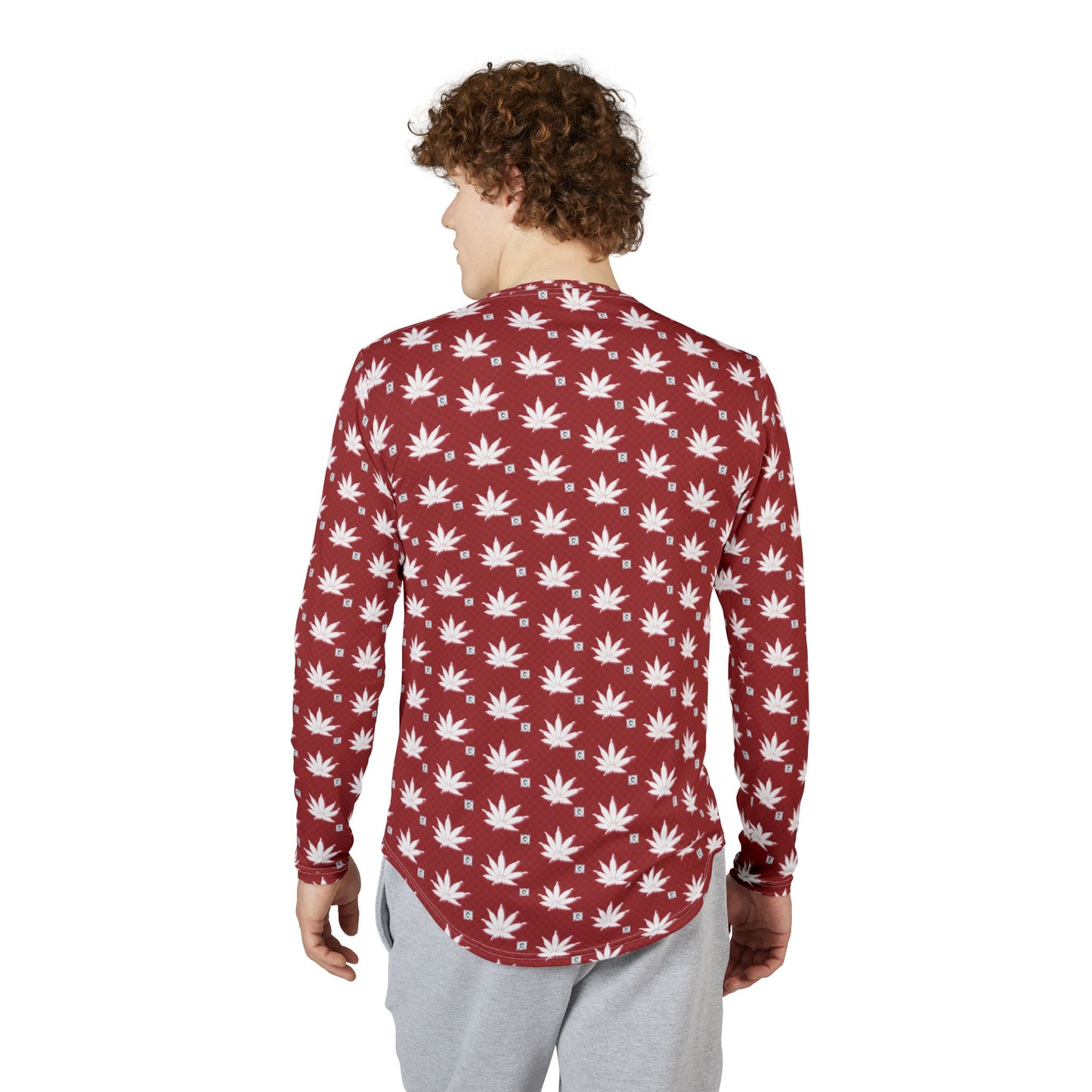 FROSTED BLOOD ICED DIAMOND Infinite Universe - Men's UV Protection Long Sleeve Shirt