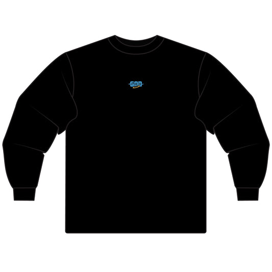 GOD 100% cotton Unisex Long Sleeve T-Shirt - Casual Wear, Unique Gift, Travel Souvenir, Perfect for Holidays, Comfortable Style