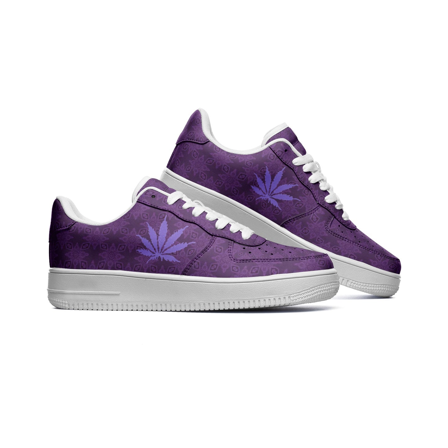 Rich Infinite Universe Unisex Low Top Leather Sneakers