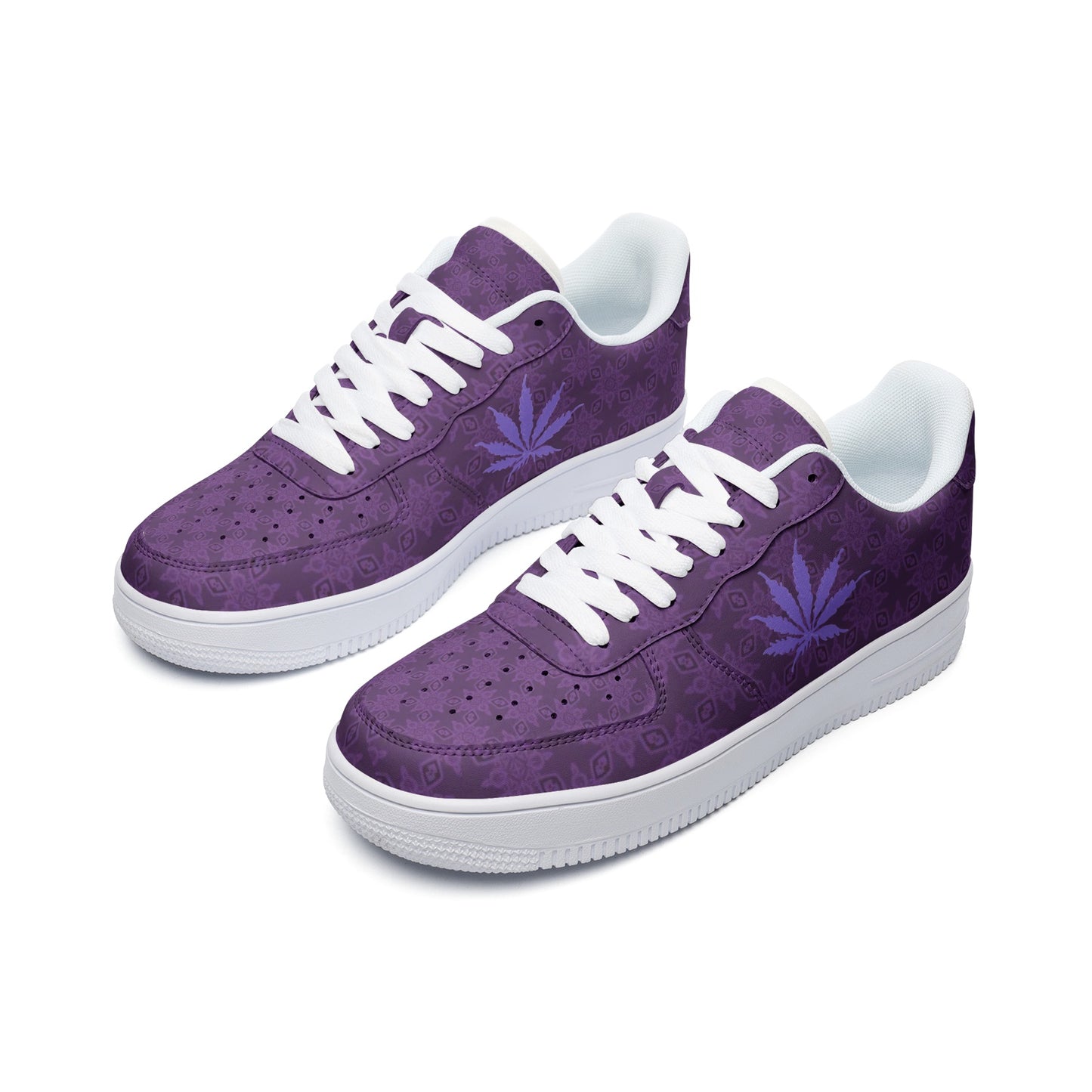 Rich Infinite Universe Unisex Low Top Leather Sneakers