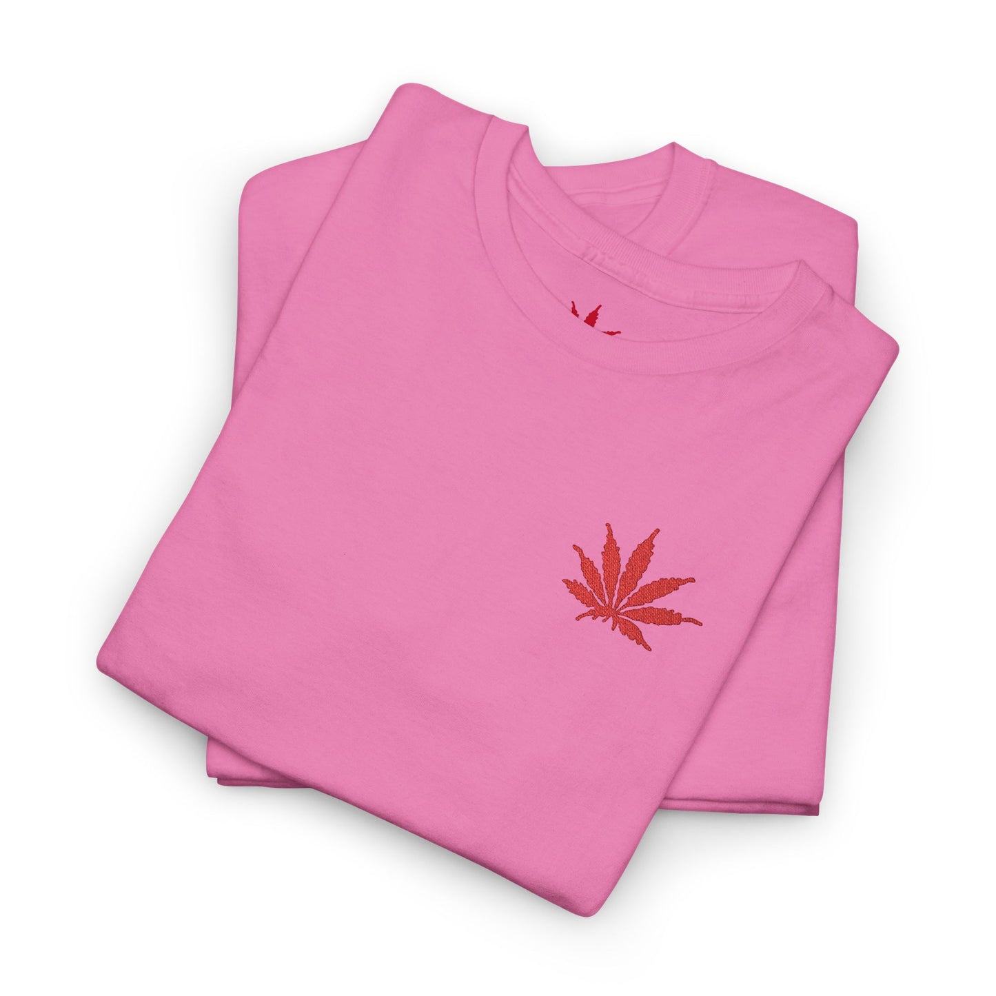 BLOOD Infinite Universe Eco-Friendly Cannabis Leaf Tee, Unisex Heavy Cotton T-Shirt, Stoner Style Shirt, CBD Fashion Tee, Casual Summer Wear