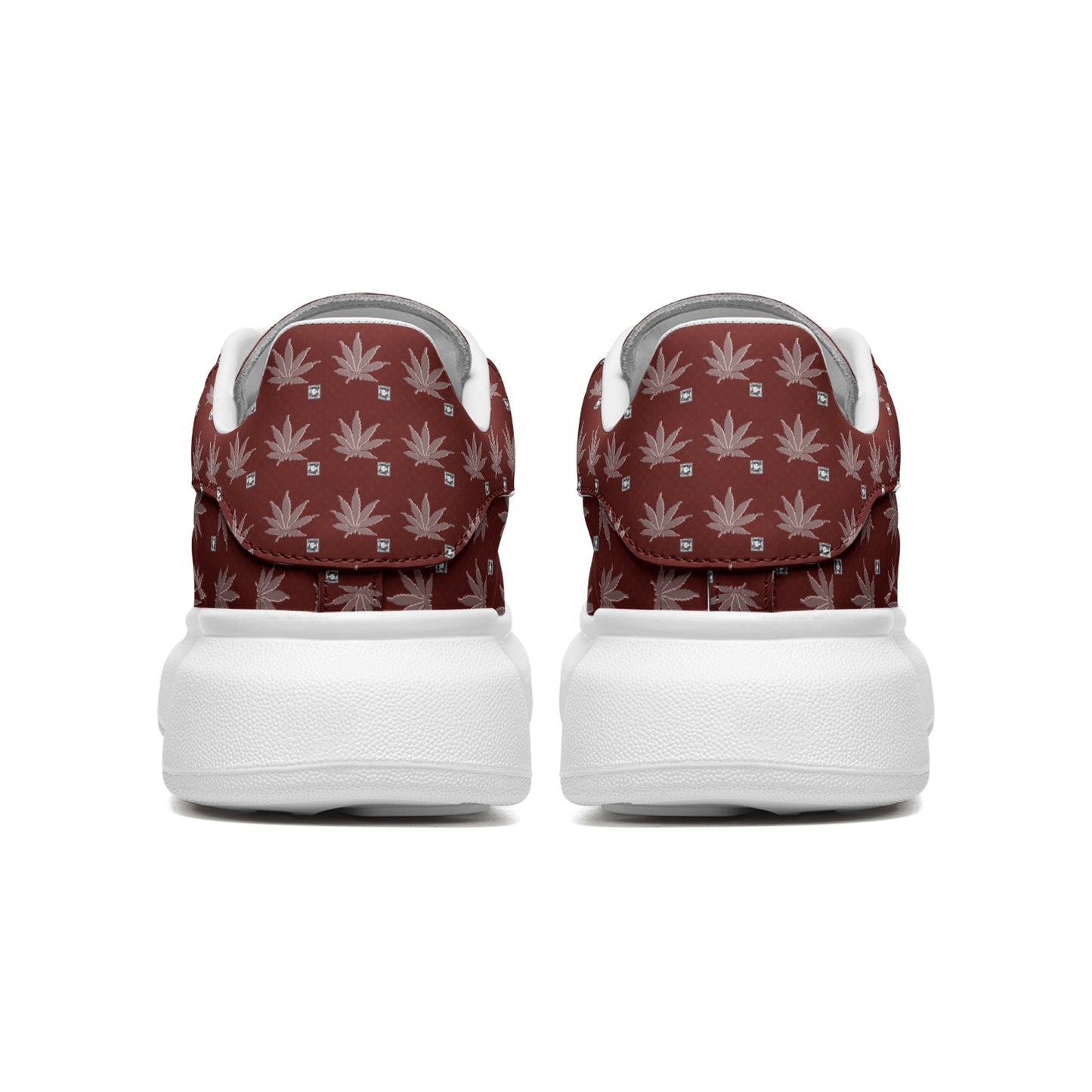 FROSTED BLOOD ICED DIAMOND Infinite Universe - Unisex Non Slip Lace Up Faux Leather Sneakers