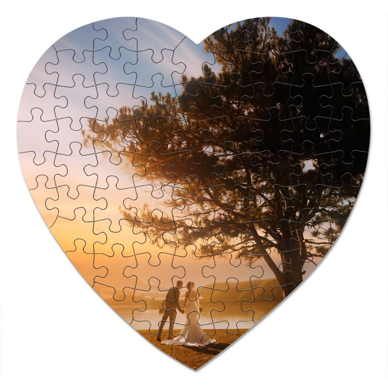 Love is in the air Heart Jigsaw