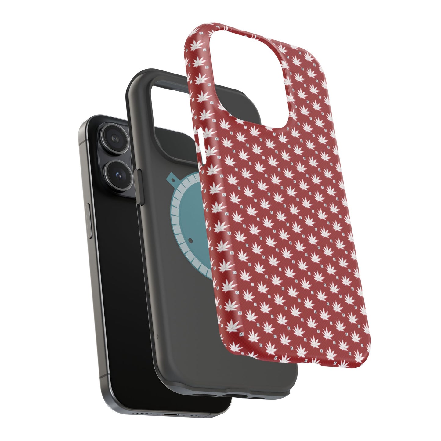 DARK BLOOD FROSTED ICED DIAMOND Infinite Universe Magnetic Impact-Resistant Cases