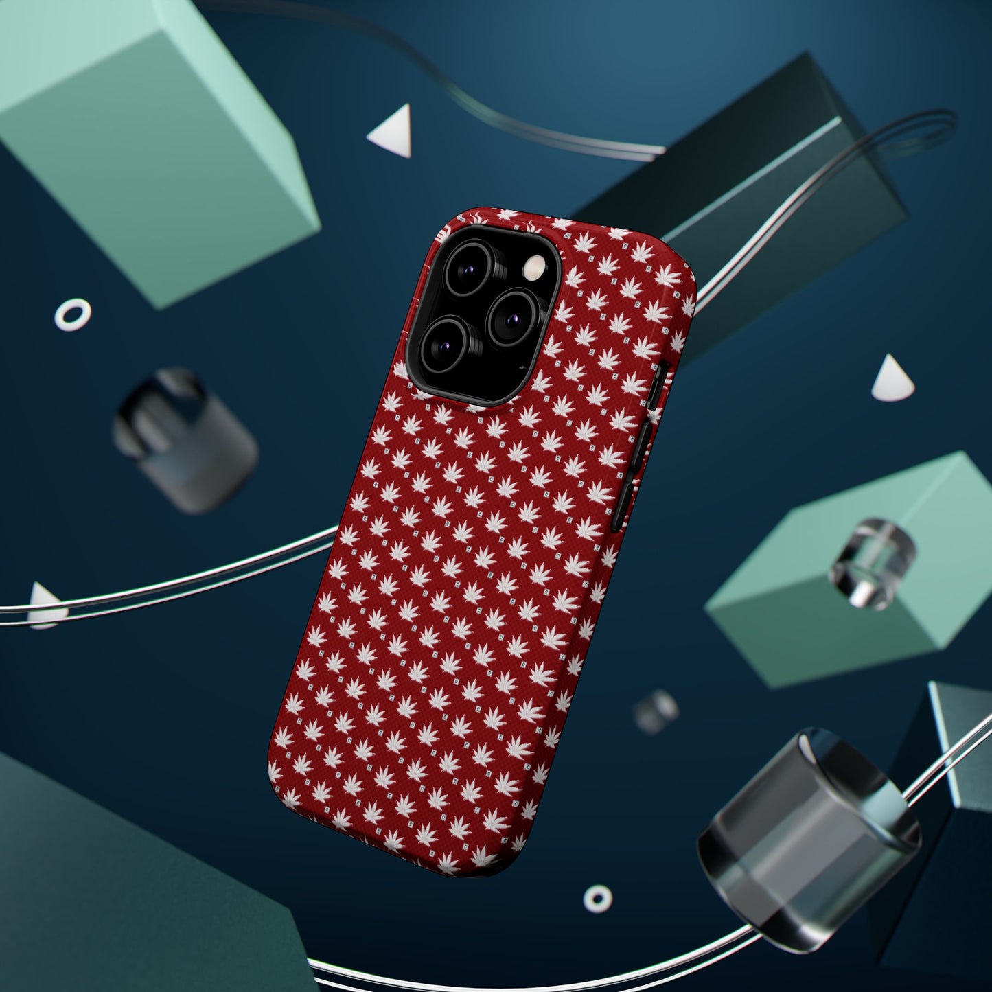 DARK BLOOD FROSTED ICED DIAMOND Infinite Universe Magnetic Impact-Resistant Cases