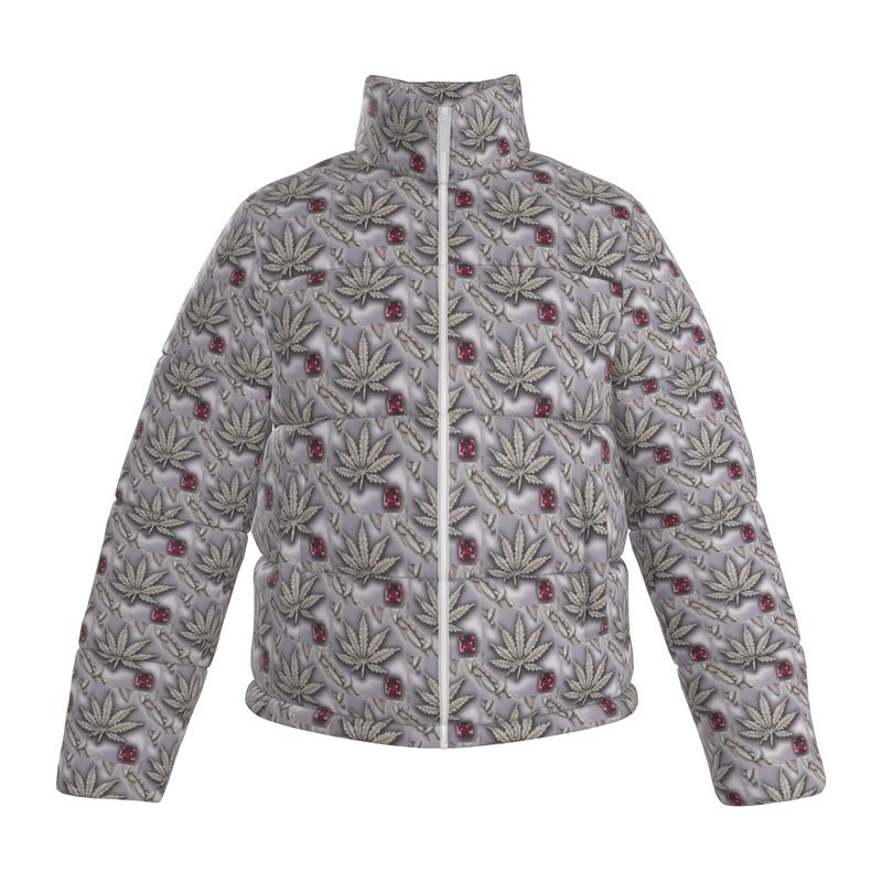 BLOOD THIRSTY RUBY DIAMOND Infinite Universe Mens Puffer Jacket
