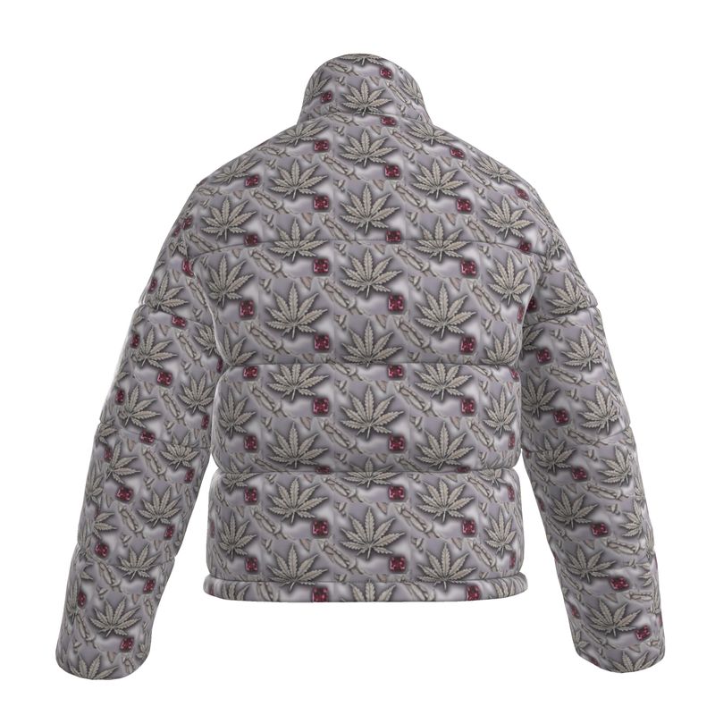 BLOOD THIRSTY RUBY DIAMOND Infinite Universe Mens Puffer Jacket