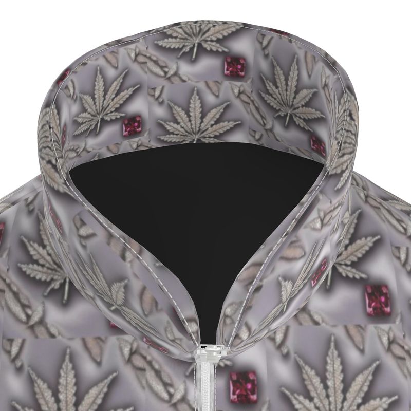 BLOOD THIRSTY RUBY DIAMOND Infinite Universe Mens Puffer Jacket