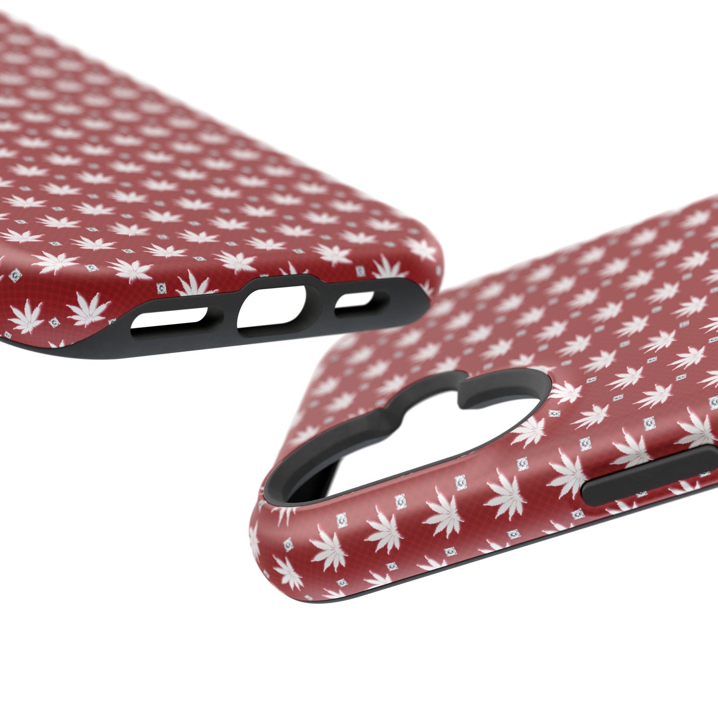 DARK BLOOD FROSTED ICED DIAMOND Infinite Universe Magnetic Impact-Resistant Cases