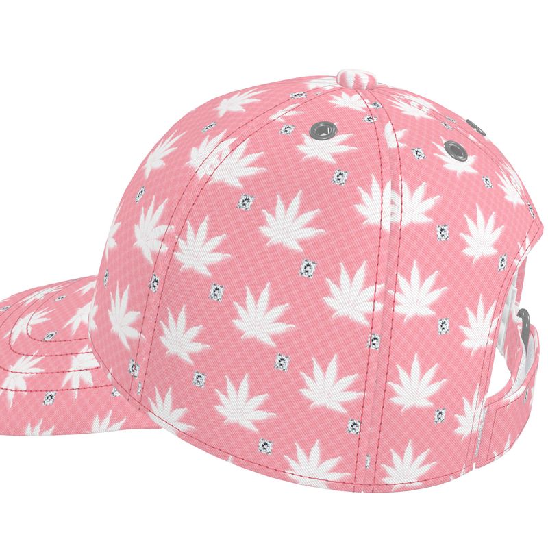 FROSTED BRIGHT TRUE PINK ICED DIAMOND Infinite Universe Baseball Cap