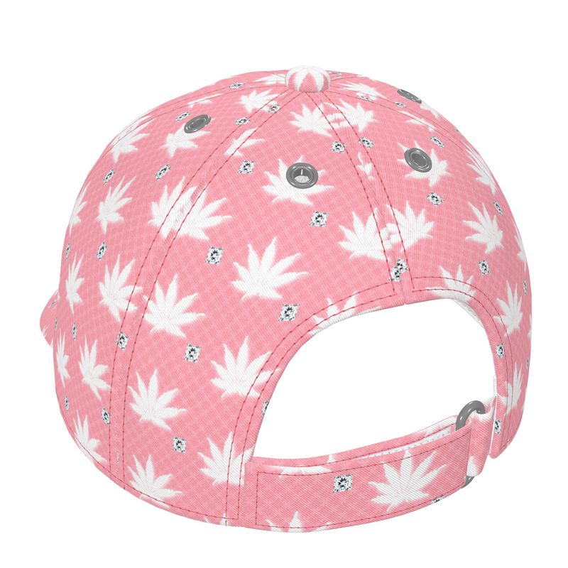 FROSTED BRIGHT TRUE PINK ICED DIAMOND Infinite Universe Baseball Cap