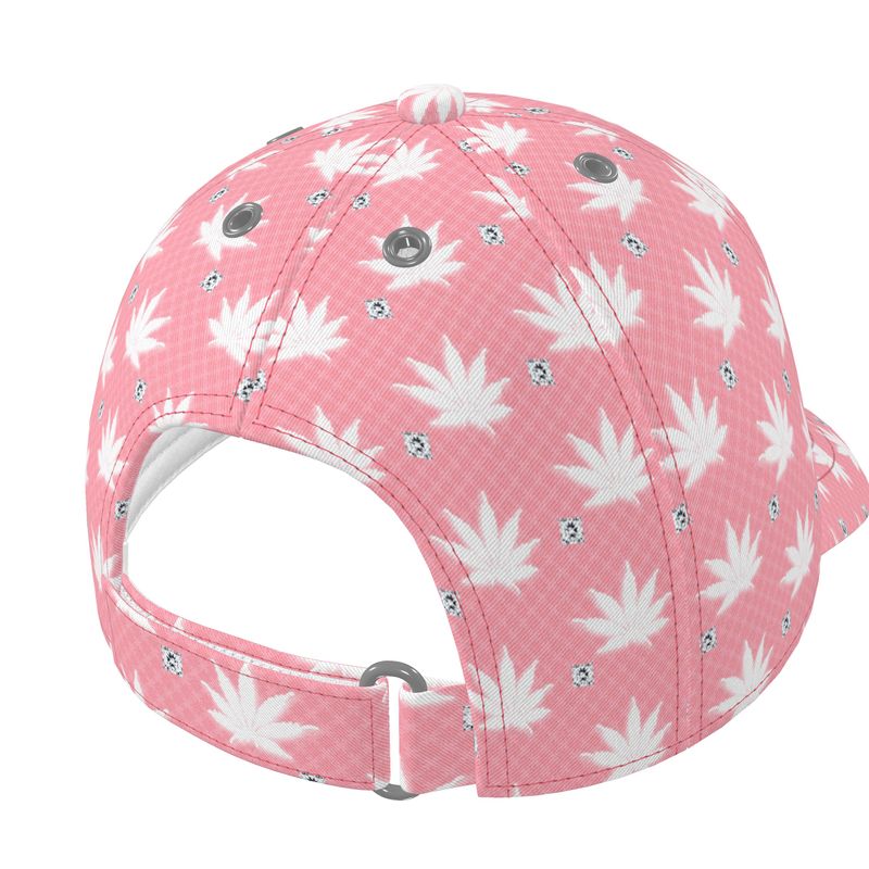 FROSTED BRIGHT TRUE PINK ICED DIAMOND Infinite Universe Baseball Cap