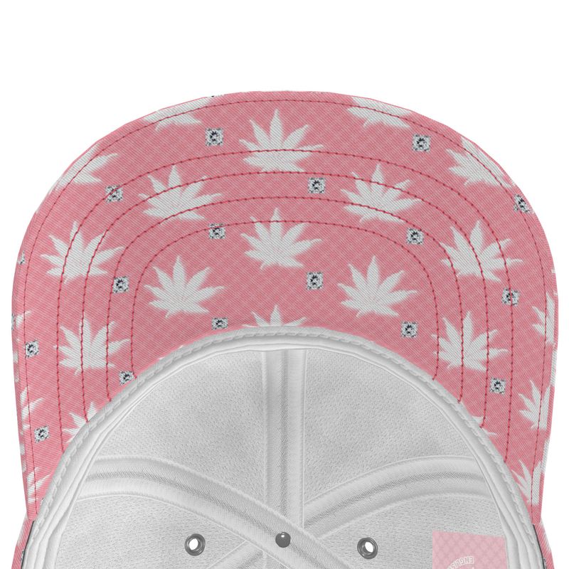 FROSTED BRIGHT TRUE PINK ICED DIAMOND Infinite Universe Baseball Cap