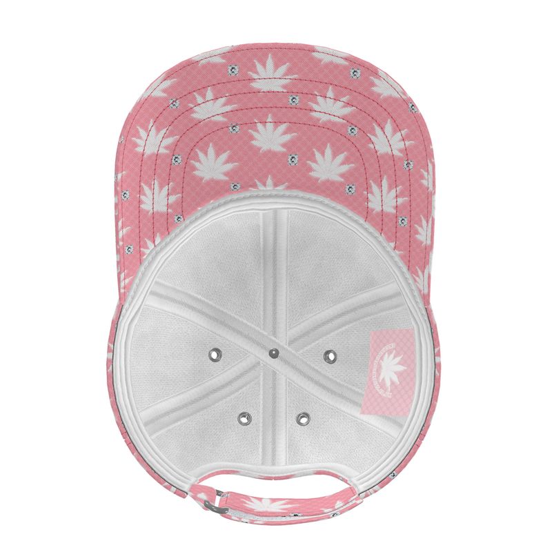 FROSTED BRIGHT TRUE PINK ICED DIAMOND Infinite Universe Baseball Cap