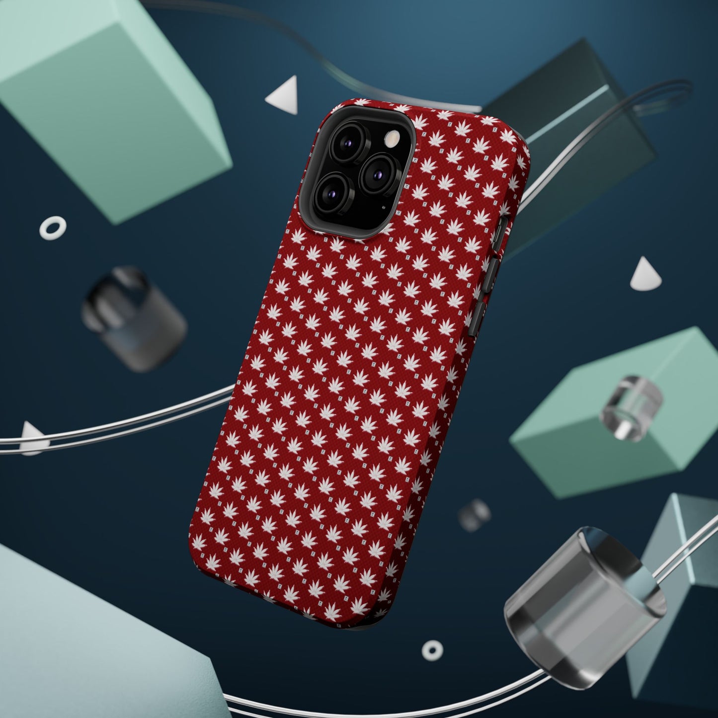 DARK BLOOD FROSTED ICED DIAMOND Infinite Universe Magnetic Impact-Resistant Cases
