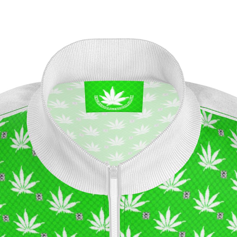 GREEN SMOKE ICED FROST Infinite Universe Mens Tracksuit Jacket