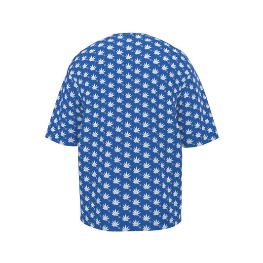 De Beers Blue ICED FROST Infinite Universe Mens Oversized T-Shirt