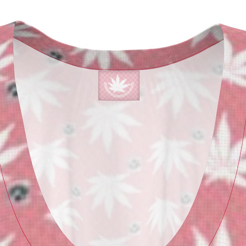 FANCY PINK ICED DIAMOND Infinite Universe Kaftan