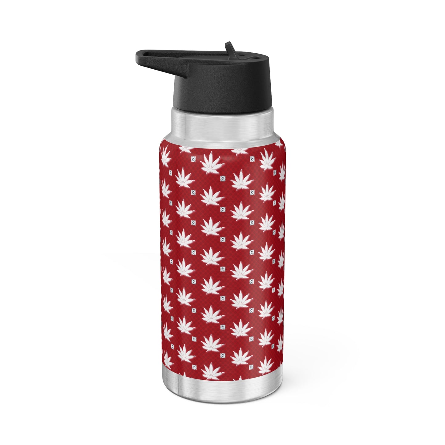 BLOOD FROSTED ICED DIAMOND Gator Tumbler, 32oz | Stylish Water Bottle | Perfect for Outdoor Adventures, Gym, Gifts, Travel, and Celebrations