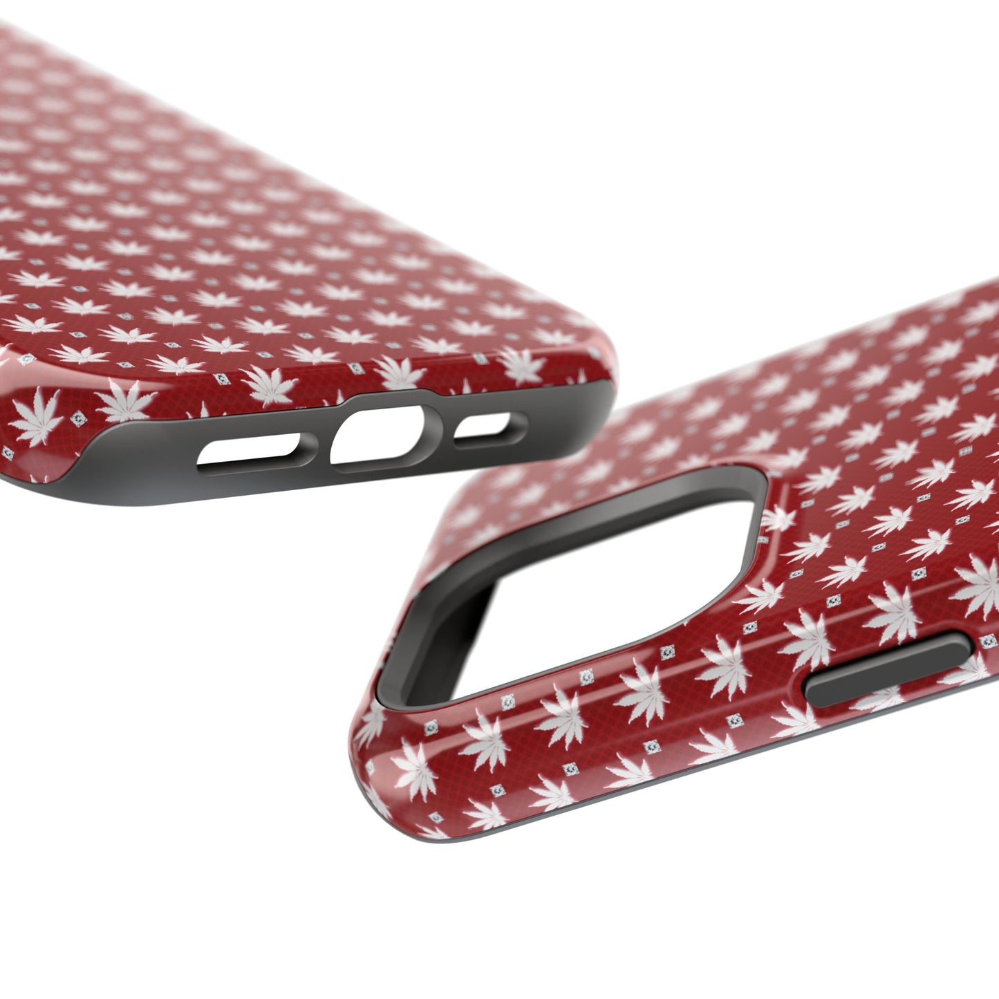 DARK BLOOD FROSTED ICED DIAMOND Infinite Universe Magnetic Impact-Resistant Cases