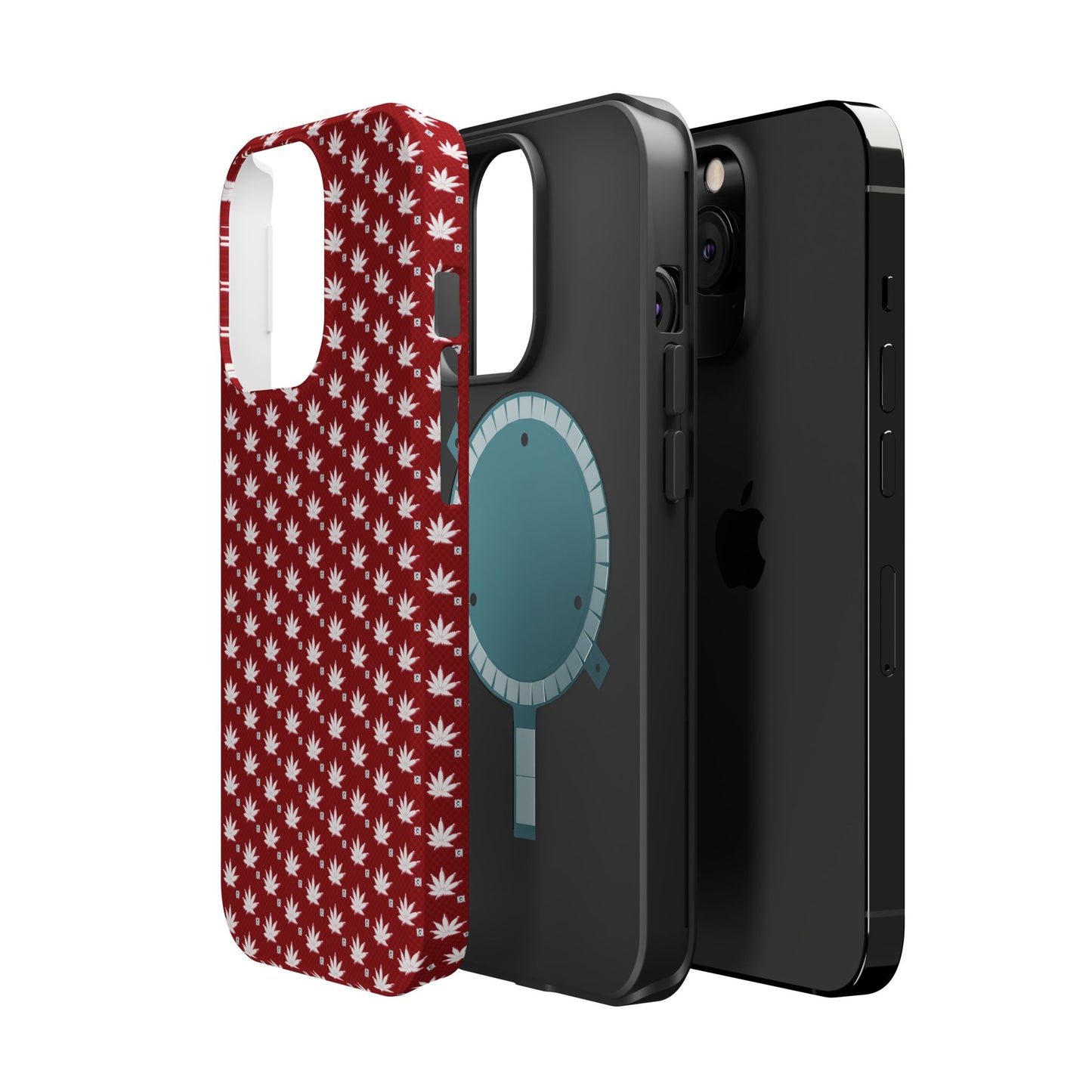 DARK BLOOD FROSTED ICED DIAMOND Infinite Universe Magnetic Impact-Resistant Cases